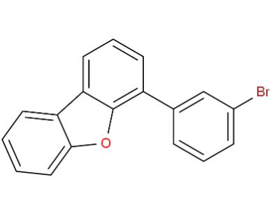 4-(3-溴苯基)-二苯并呋喃,4-(3-bromo-phenyl)-dibenzofuran