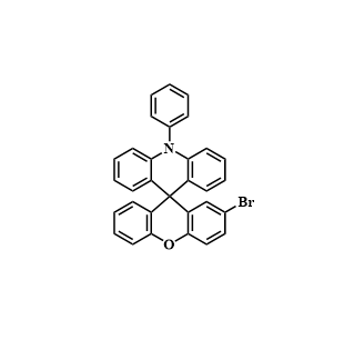 2′-溴-10-苯基螺[吖啶-9(10H),9′-[9H]氧雜蒽],2′-Bromo-10-phenylspiro[acridine-9(10H),9′-[9H]xanthene]