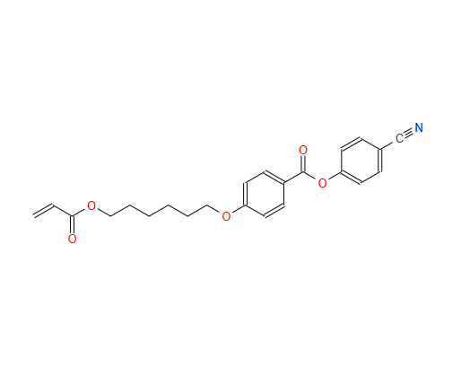 4-氰基苯基 4'-(6-丙烯酰氧基己氧基)苯甲酸酯,4-(6-Acryloyloxyhexyloxy)-benzoesure (4-cyanophenylester)