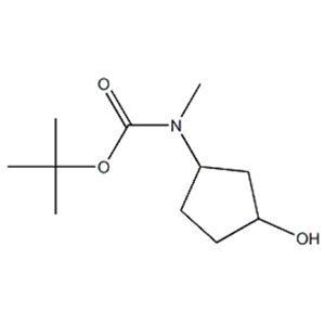 (3-羟基环戊基)(甲基)氨基甲酸叔丁酯