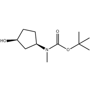 叔丁基((1R,3S)-3-羟基环戊基)(甲基)氨基甲酸酯