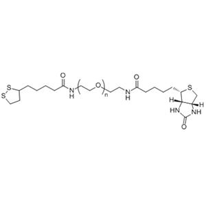 LA-PEG-Biotin，硫辛酸-聚乙二醇-生物素，Biotin-PEG-Lipoic acid