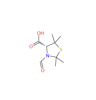 (R)-3-formyl-2,2,5,5-tetramethylthiazolidine-4-carboxylic acid