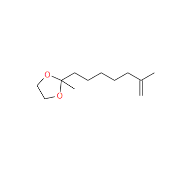 2-甲基-2-(6-甲基庚-6-烯基)-1,3-二氧戊環(huán),2-methyl-2-(6-methylhept-6-enyl)-1,3-dioxolane