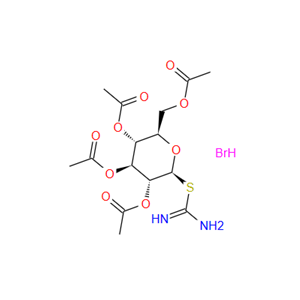 2-(2,3,4,6-四-O-乙酰基-Β-D-吡喃葡萄糖基)-2-硫代假脲氢溴酸盐