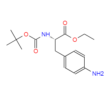 N-叔丁氧羰基-L-4-氨基苯丙氨酸乙酯,L-Phenylalanine, 4-aMino-N-[(1,1-diMethylethoxy)carbonyl]-, ethyl ester