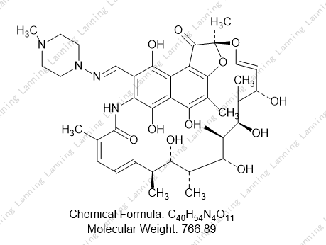25-去乙酰-27-去甲基利福平,25-Desacetyl-27-Desmethyl Rifampicin