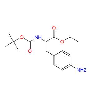 N-叔丁氧羰基-L-4-氨基苯丙氨酸乙酯,L-Phenylalanine, 4-aMino-N-[(1,1-diMethylethoxy)carbonyl]-, ethyl ester