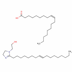 油酸咪唑啉,oleic acid, compound with 2-(heptadec-8-enyl)-4,5-dihydro-1H-imidazole-1-ethanol (1:1)