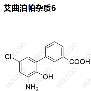 艾曲泊帕雜質(zhì)6,3'-amino-5'-chloro-2'-hydroxy-[1,1'-biphenyl]-3-carboxylic acid