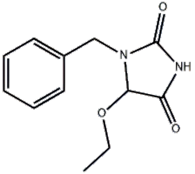 1-芐基-5-乙氧基海因,1-Benzyl-5-ethoxyhydantoin