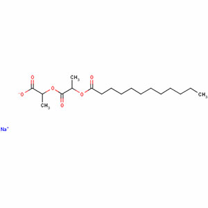 月桂酰乳酰乳酸钠,sodium 2-(1-carboxylatoethoxy)-1-methyl-2- oxoethyl laurate