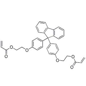 双醚芴丙烯酸酯,9,9-Bis[4-(2-acryloyloxyethyloxy)phenyl]fluorene