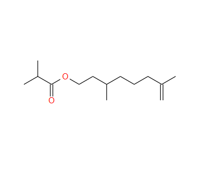 (2-甲基)3,7-二甲基-6-辛烯丙酸酯,rhodinyl isobutyrate