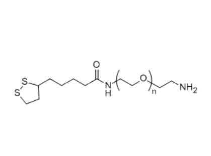 α-硫辛酸基-ω-氨基聚乙二醇,LA-PEG-NH2