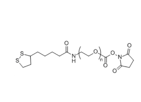 α-硫辛酸基-ω-琥珀酰亚胺碳酸酯基聚乙二醇,LA-PEG-SC