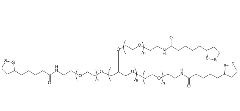 八臂聚乙二醇-硫辛酸,8-ArmPEG-LA