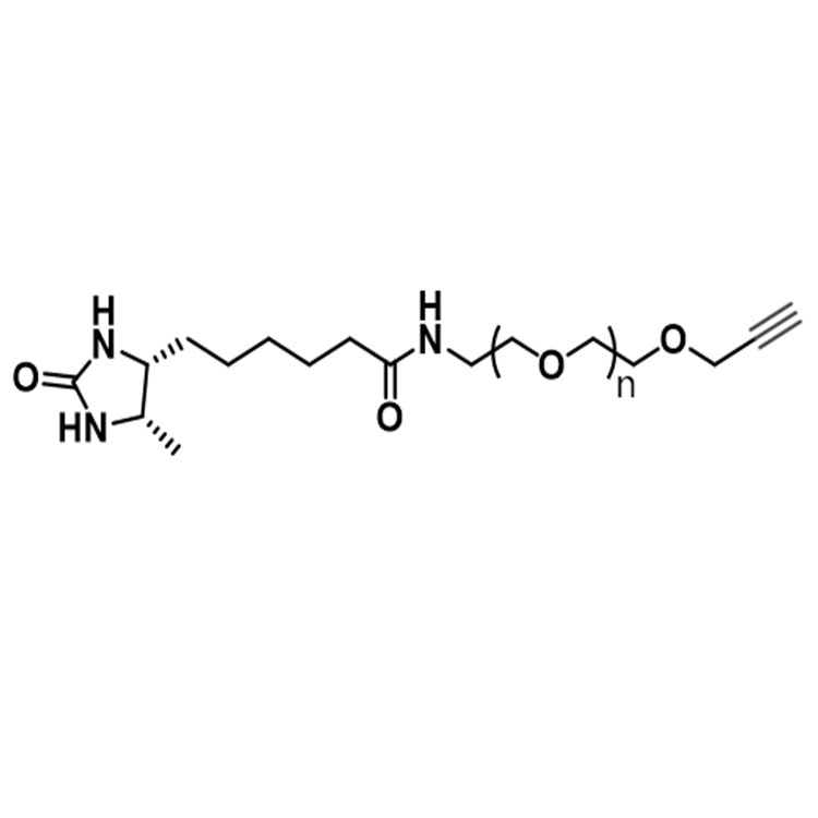 脱硫生物素-聚乙二醇-炔基,Desthiobiotin-PEG-Alkyne;DSB-PEG-Alkyne