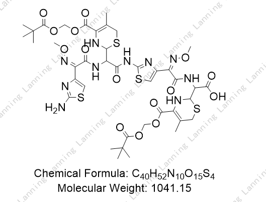 頭孢他美酯二聚體C,Cefetamet Pivoxil Dimer C