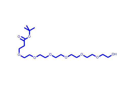 丙酸叔丁酯-六聚乙二醇,Hydroxy-dPEG6-t-butyl ester