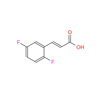 反式-2,5-二氟肉桂酸,trans-2,5-Difluorocinnamic acid