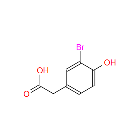 3-溴-4-羥基苯基乙酸,3-BROMO-4-HYDROXYPHENYLACETIC ACID