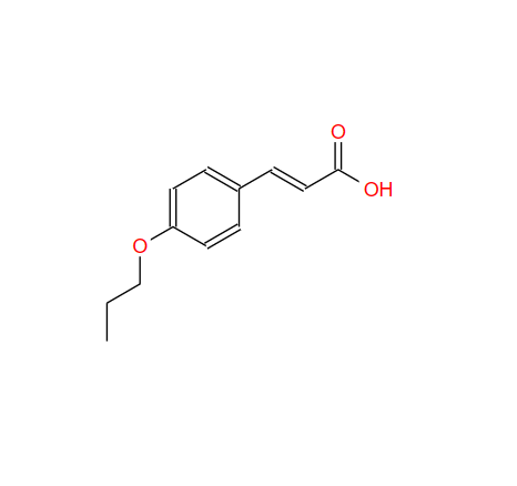 對(duì)丙氧基肉桂酸,3-(4-propoxyphenyl)acrylic acid