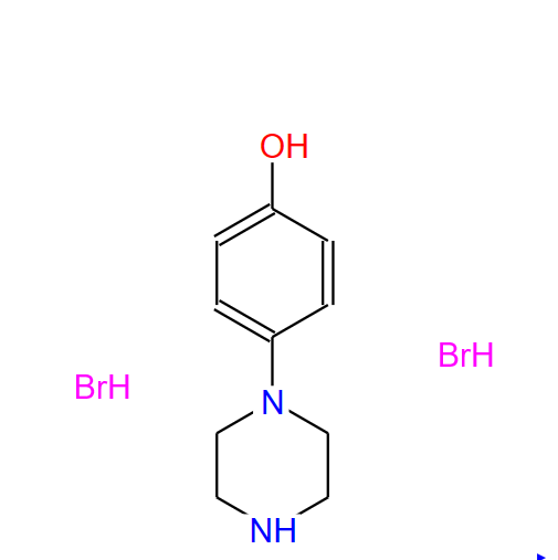 1-(4-羥苯基)哌嗪二氰溴化物,4-PIPERAZINOPHENOL DIHYDROBROMIDE