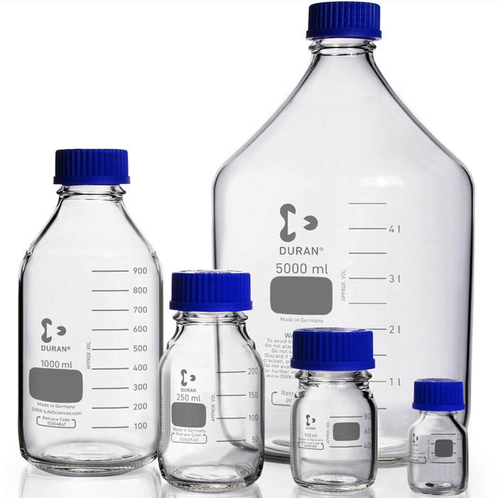 蓝盖试剂瓶 100ml GL45盖（爆款） 原Schott/肖特|100ml|Duran,蓝盖试剂瓶 100ml GL45盖（爆款） 原Schott/肖特|100ml|Duran