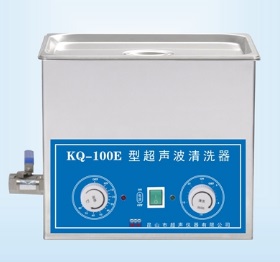 旋鈕式加熱超聲波清洗器 4L 40kHz|KQ-100E|舒美,旋鈕式加熱超聲波清洗器 4L 40kHz|KQ-100E|舒美