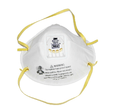 8210V带呼吸阀颗粒物防护口罩 头戴式|3M,8210V带呼吸阀颗粒物防护口罩 头戴式|3M