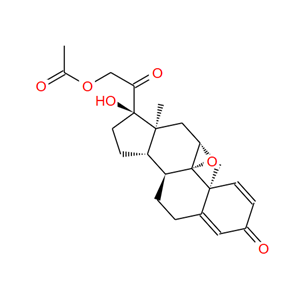 醋酸泼尼松龙环氧,9b,11b-Epoxy-17,21-dihydroxypregna-1,4-diene-3,20-dione 21-acetate