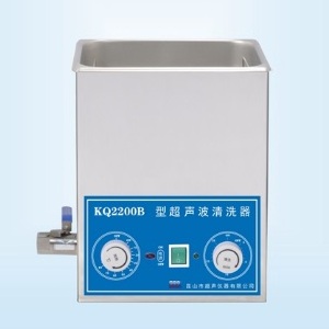 旋钮式加热超声波清洗器 3L 40kHz|KQ2200B|舒美