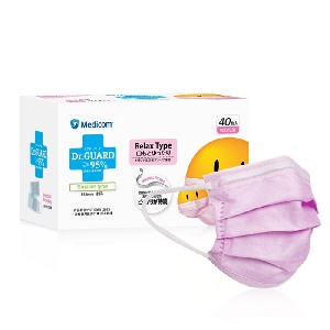 医用儿童口罩 耳挂式 粉色 独立包装 6岁以上 整箱|粉色|MEDICOM/麦迪康
