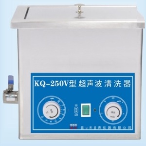 旋钮式加热超声波清洗器 13L 40kHz|KQ-250V|舒美