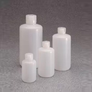 [LPE] 低微粒窄口瓶 天然HDPE 自然色 天然PP蓋 250ml|250ml|Nalgene/耐潔