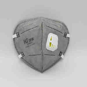 HU950CV KN95活性炭防颗粒物口罩 耳戴式  有呼气阀 整箱|呼享Hu+