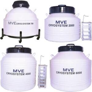 液氮罐/细胞储存罐 （不含蓝色锁盖）|Cryosystem750|MVE