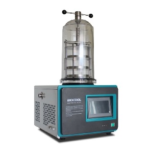 实验室真空冷冻干燥机（台式-55℃）压塞型 0.07㎡|FD-1B-50+|博医康