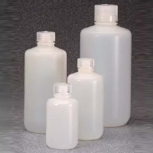 [LPE] 窄口瓶 氟化高密度聚乙烯 半透明 氟化聚丙烯盖 125ml 非无菌|125ml|Nalgene/耐洁