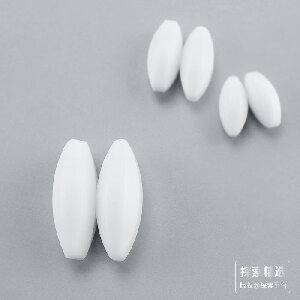 耐高温磁力搅拌子 枣核形 L10 φ6×10mm 耐高温320度|φ6×10mm|探索精选