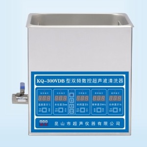 双频数控加热超声波清洗器 10L 45/80kHz|KQ-300VDB|舒美