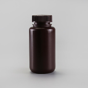 塑料广口瓶，PP，250ml，琥珀色，无酶，免洗，防漏设计无内盖，灭菌|250ml|Titan/泰坦