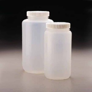 [LPE] 大广口瓶，PP，白色PP螺旋盖，4L|4L|Nalgene/耐洁