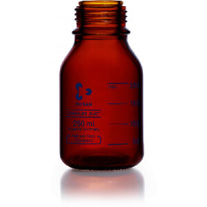 棕色耐压试剂瓶 1L 不含盖 GL45盖 原Schott/肖特|1L|Duran