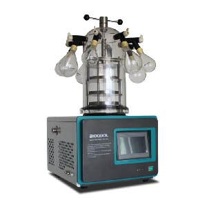 实验室真空冷冻干燥机（台式-55℃）挂瓶压塞型 -55℃ 0.08㎡|FD-1D-50+|博医康