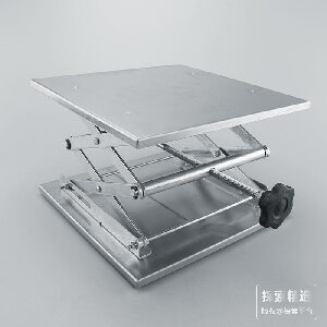 不锈钢升降台 150×150×250mm（替代货号：02026387）|150×150×250mm|探索精选