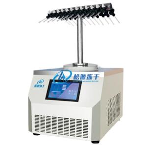 钟罩式真空冷冻干燥机 -56℃ 台式|LGJ-10-E 安瓿管T型架|北京松源华兴