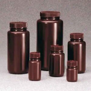 [LPE] 琥珀色广口瓶，琥珀色HDPE，琥珀色PP螺旋盖，500ml|500ml|Nalgene/耐洁