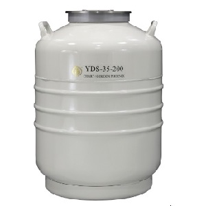 大口径液氮罐 35.5L，口径200mm|YDS-35-200（不含提筒）|金凤